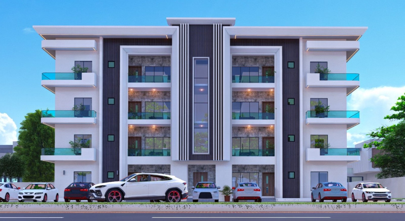 2 BEDROOM BLOCK OF FLAT WITH BQ 1