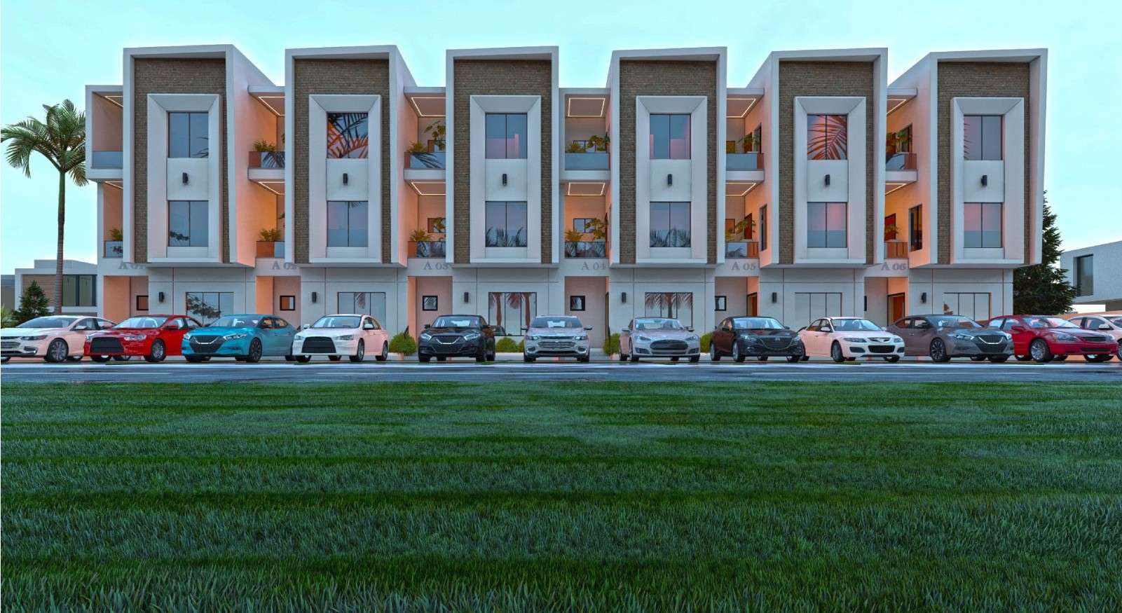 4 BEDROOM TERRACE DUPLEX WITH BQQ 4 BEDROOM TERRACE DUPLEX WITH BQQ IN ENUGU SMART CITY